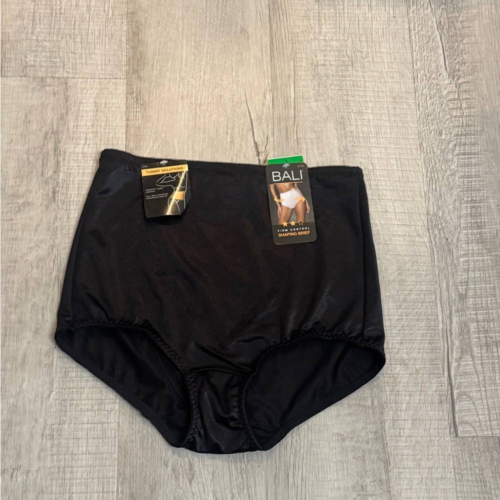 Bali Women's Black High-Waist Panties
